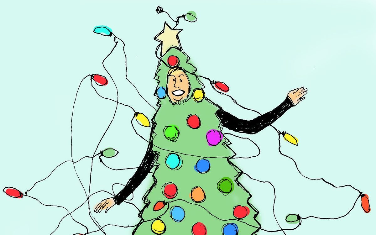 Perfection, in Christmas trees and life, is a matter of perspective