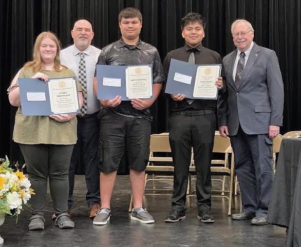 Putnam County Rotary honors five high school students