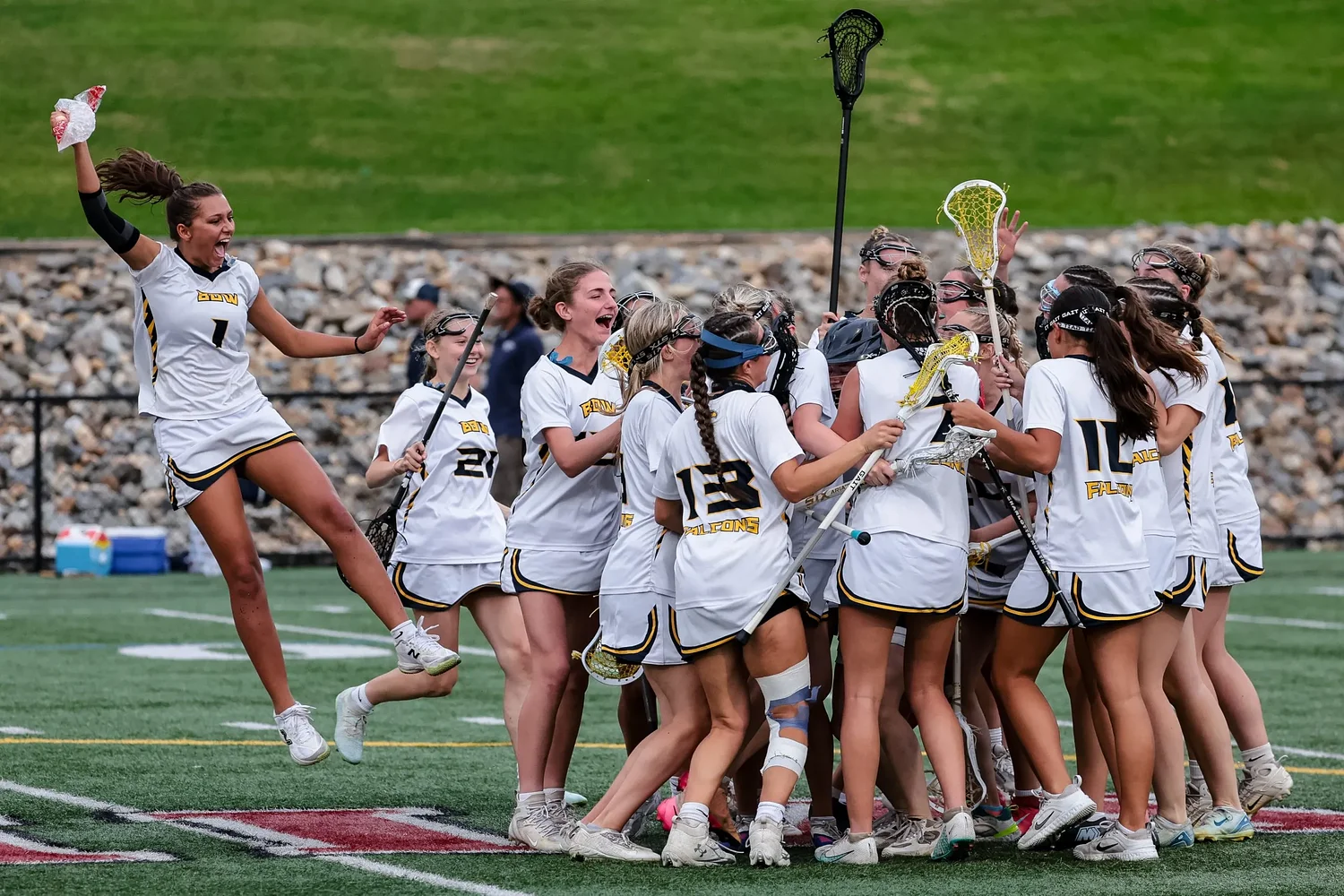 Bow Falcons return to D-III lacrosse championship after dominant win, Hopkinton falls to Saints