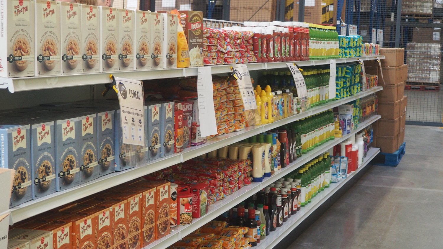 Look inside the new free food market in NW Portland, built to serve 100,000 households this year