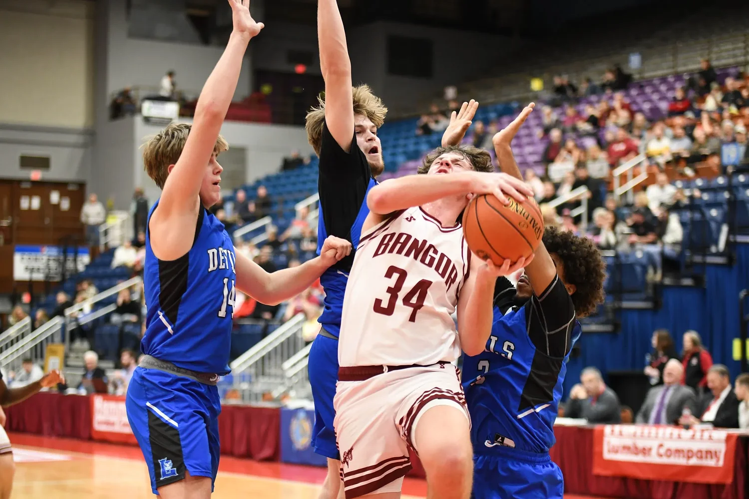 Late onslaught from Bangor sophomore propels Rams past Lewiston