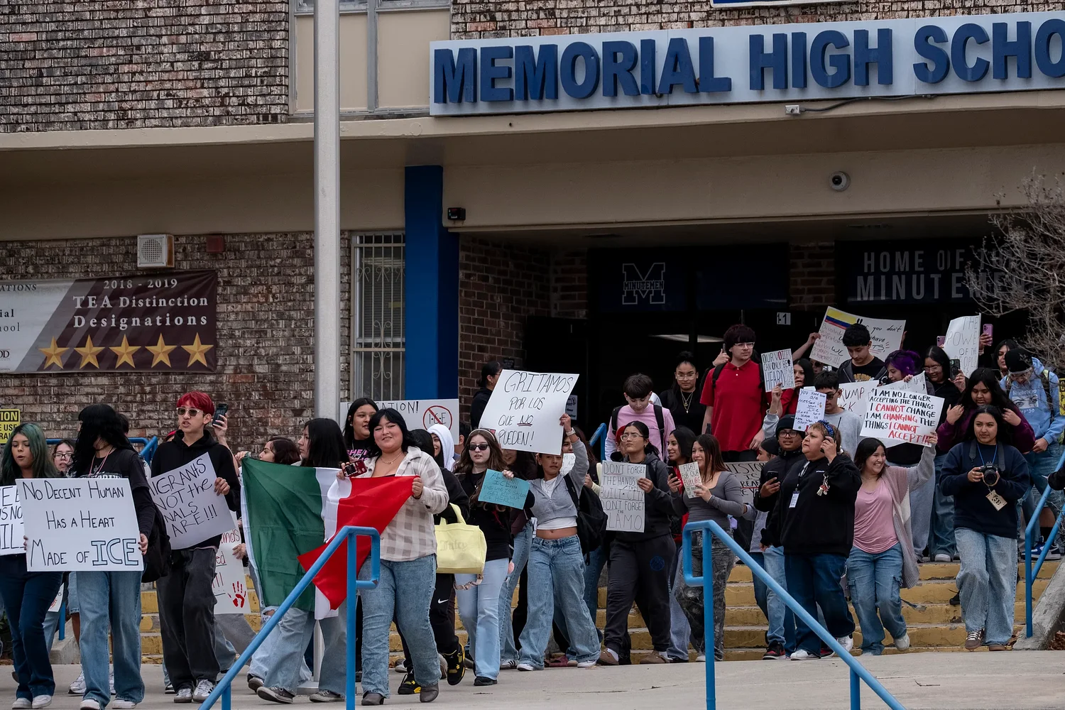 Texas Education Agency warns districts of potential state takeovers for 'encouraging' student protests