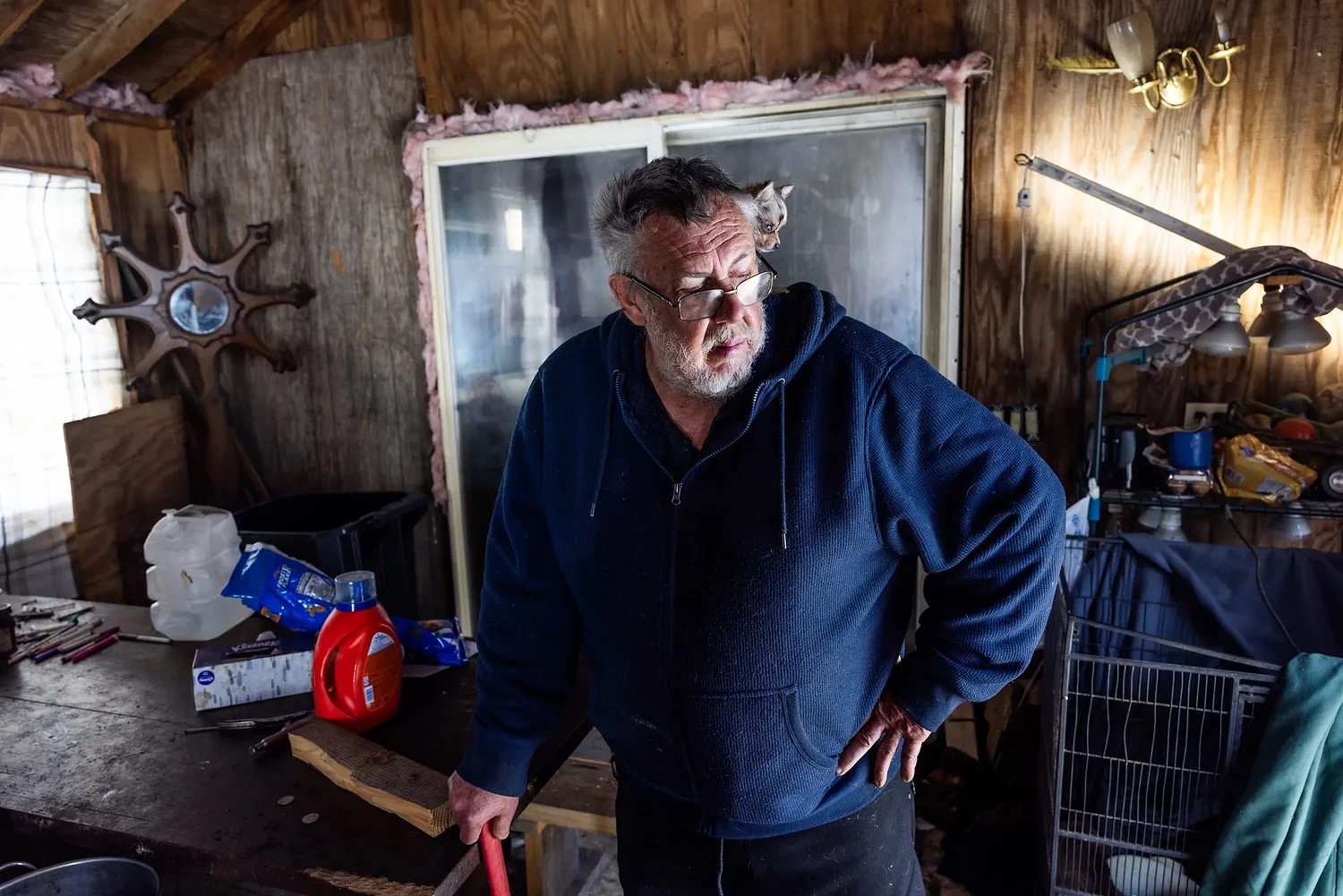 Northfield homeowner and his ten dogs regroup after fire renders majority of house uninhabitable