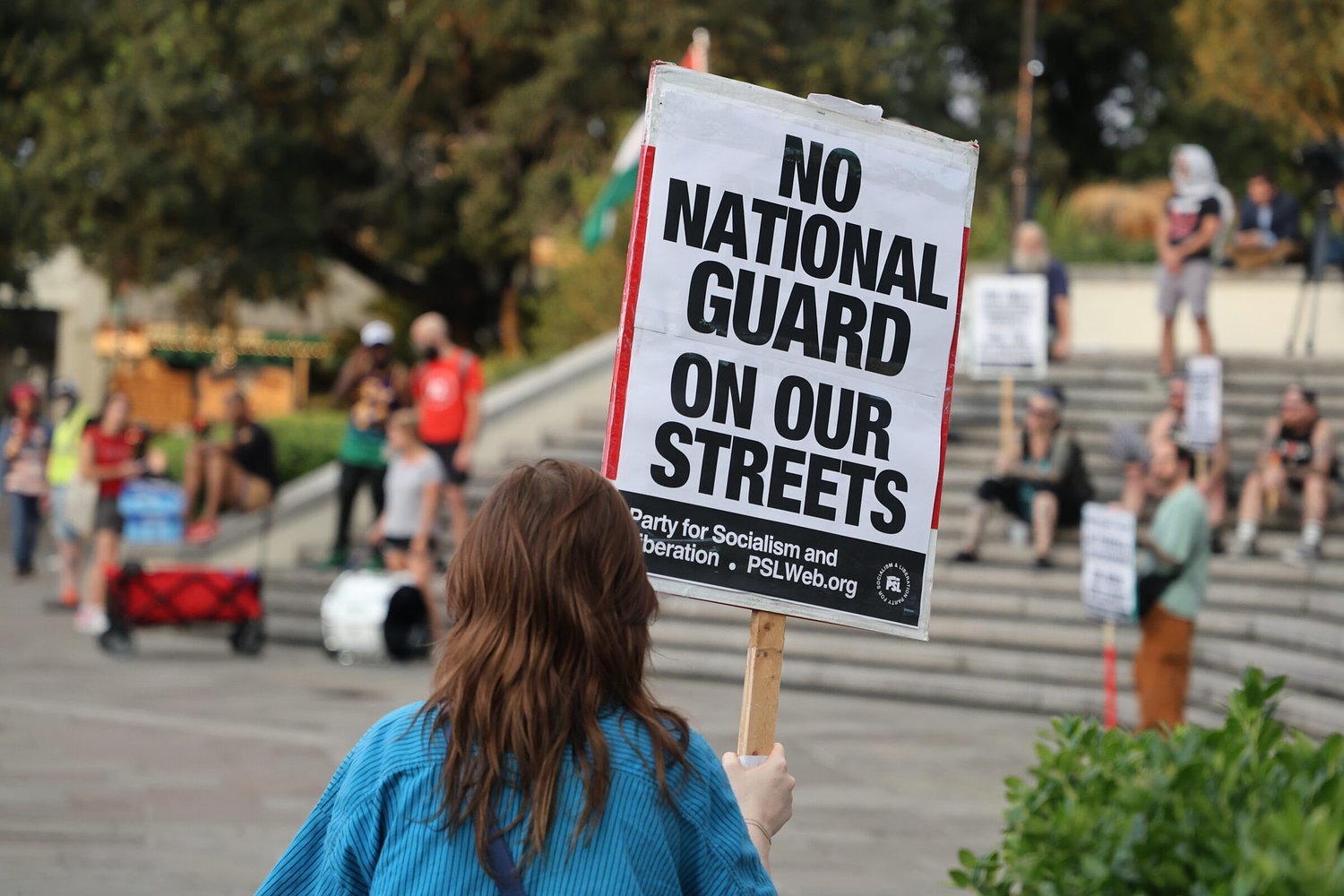 Protestors say National Guard deployment will hit Black and Brown communities the hardest