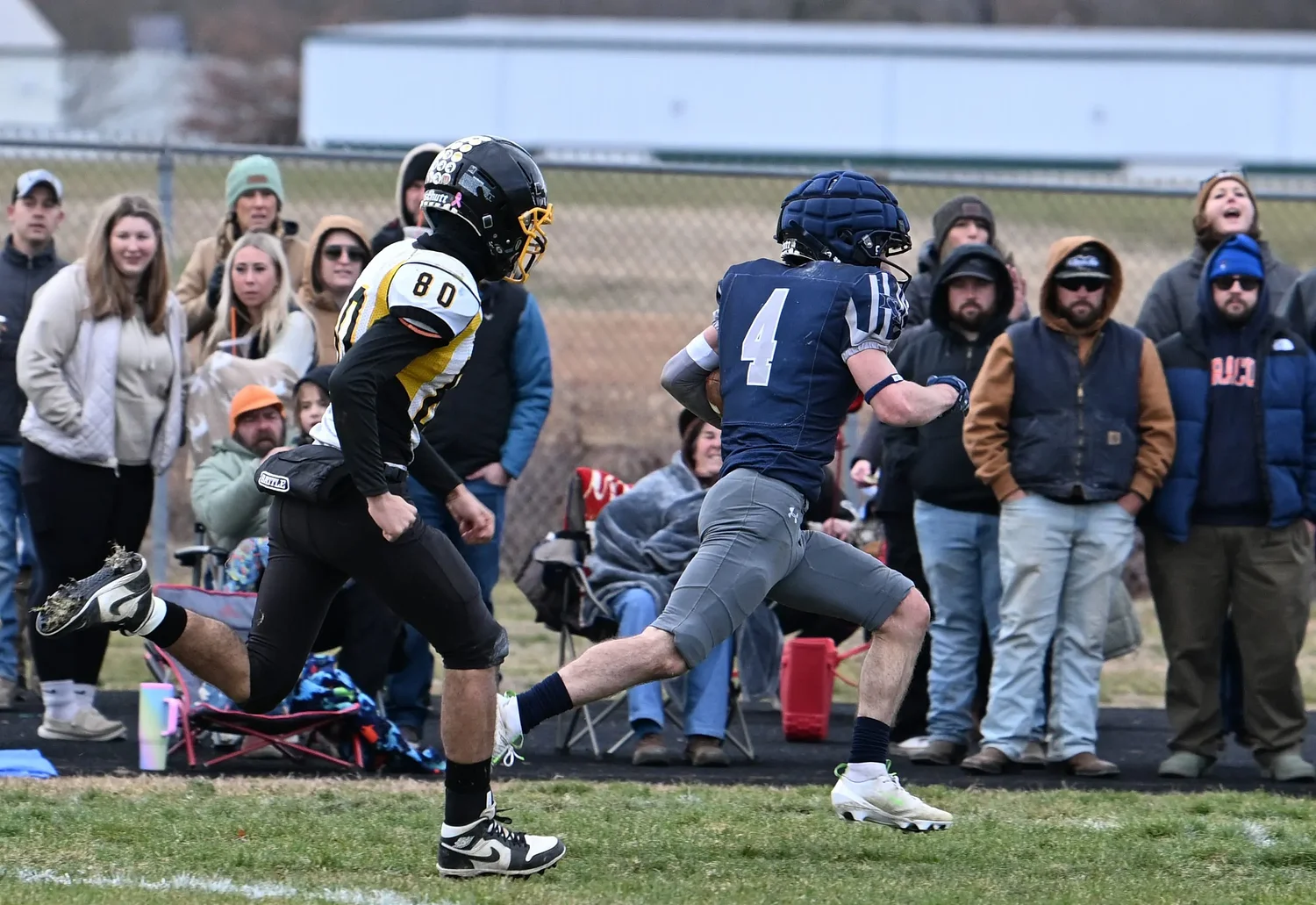 Thanksgiving football: Five players score as Franklin Tech blanks Smith Vocational
