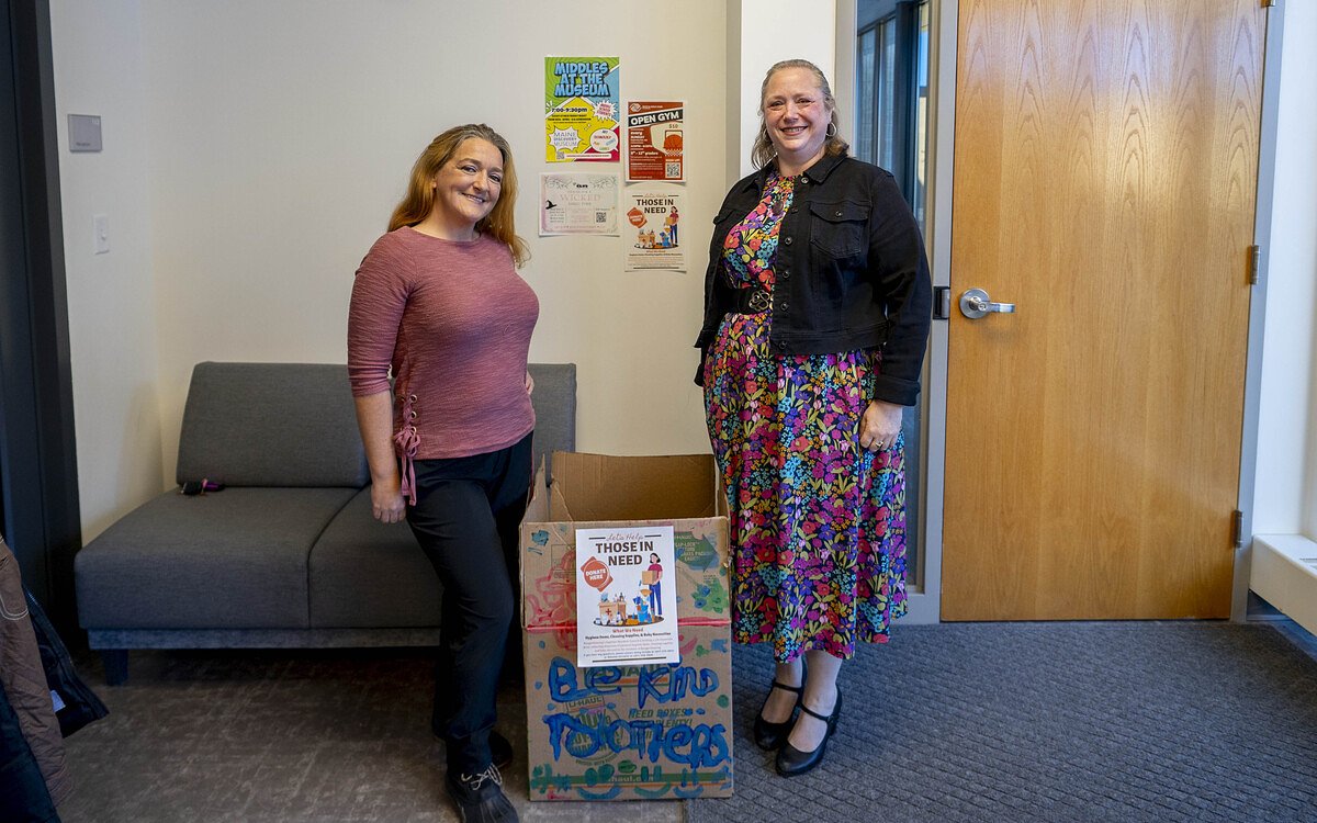 One of Bangor’s poorest neighborhoods is collecting essential items for residents in need