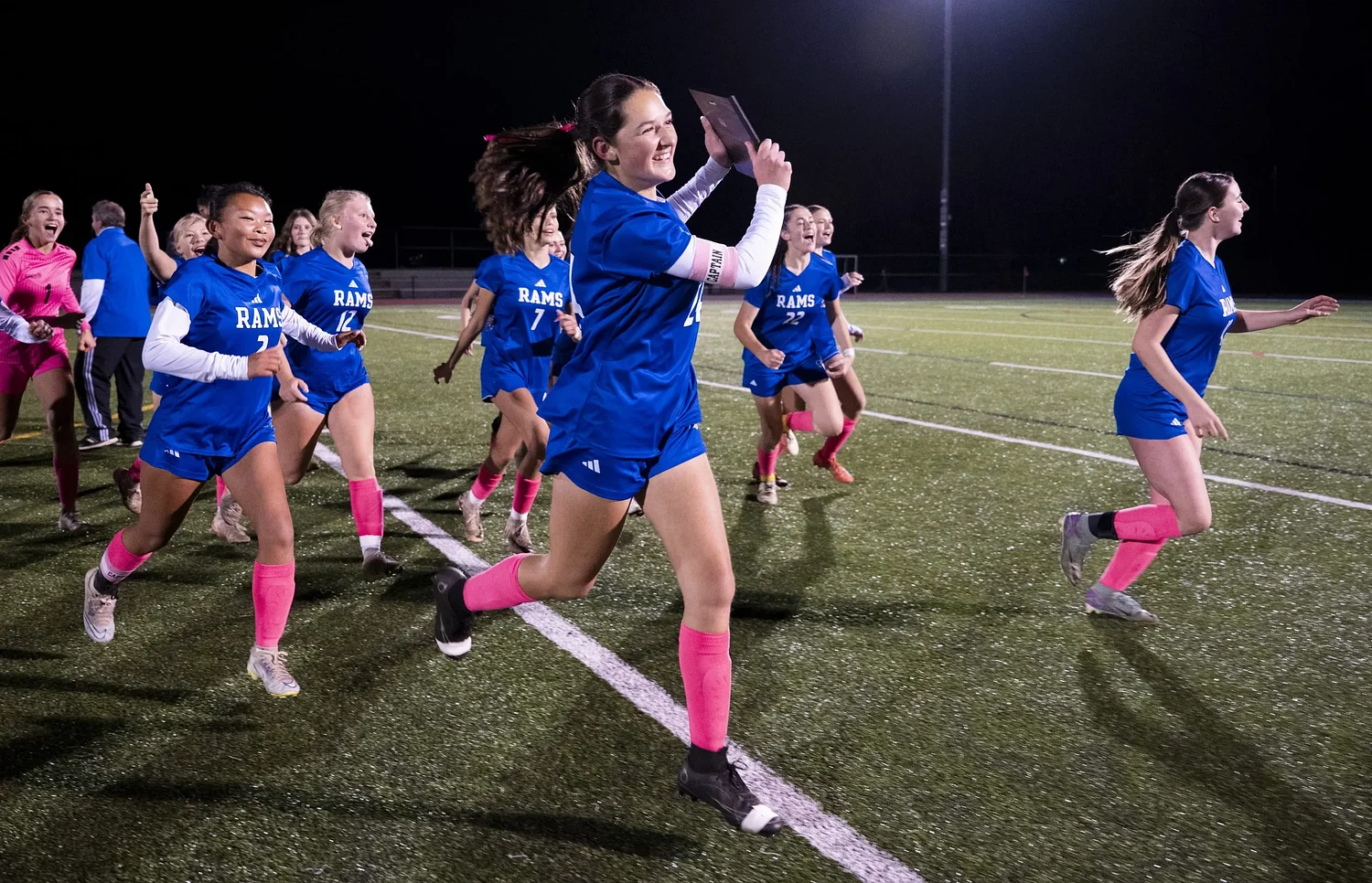 Class D girls soccer: Granby claims back-to-back WMass titles, shuts out Hopkins