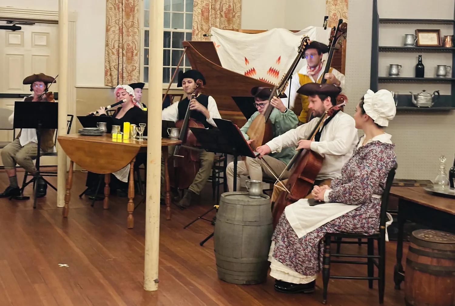 Silentwoods Collective hosts successful 18th century-inspired Tavern Night