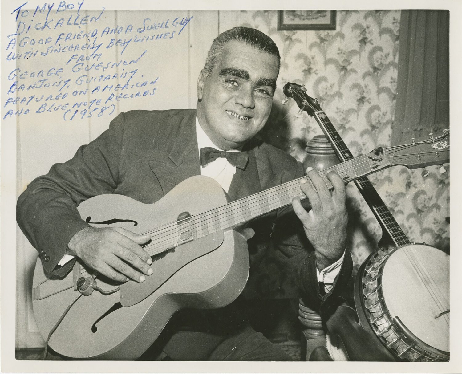 ‘Creole’ George Guesnon’s was master of blues and jazz banjo