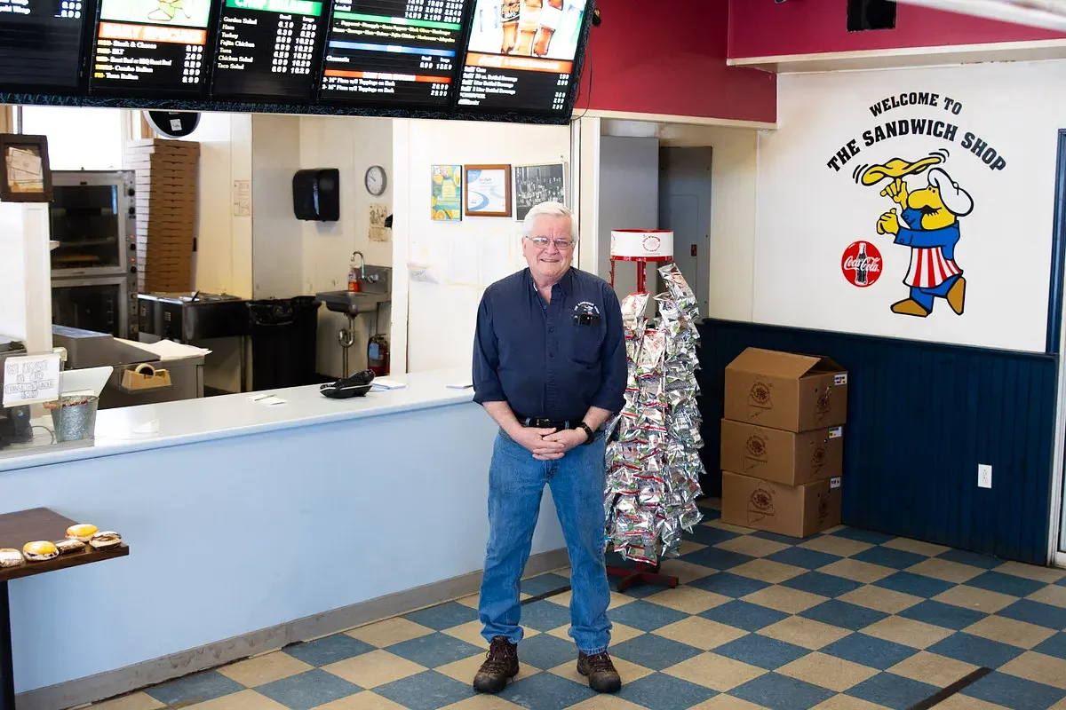 A longtime fixture on Presque Isle’s Main Street is for sale