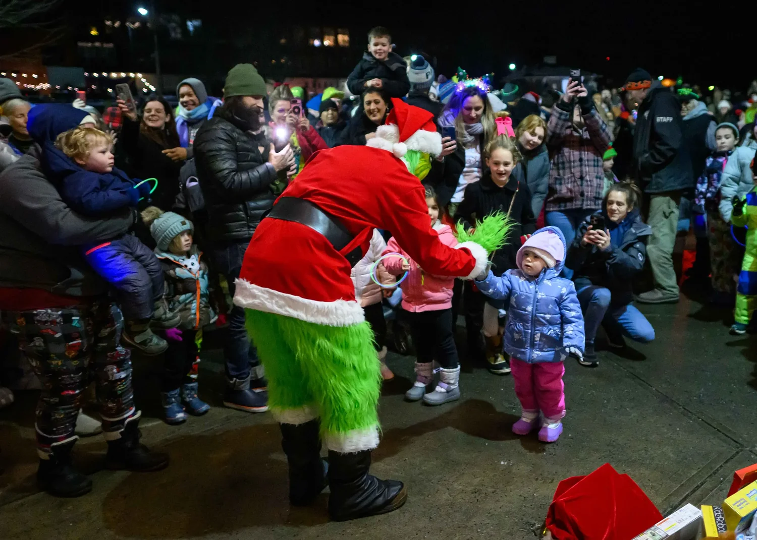 Spreading holiday cheer: Hundreds of families attend 12th annual ‘Whobalation’ in Easthampton