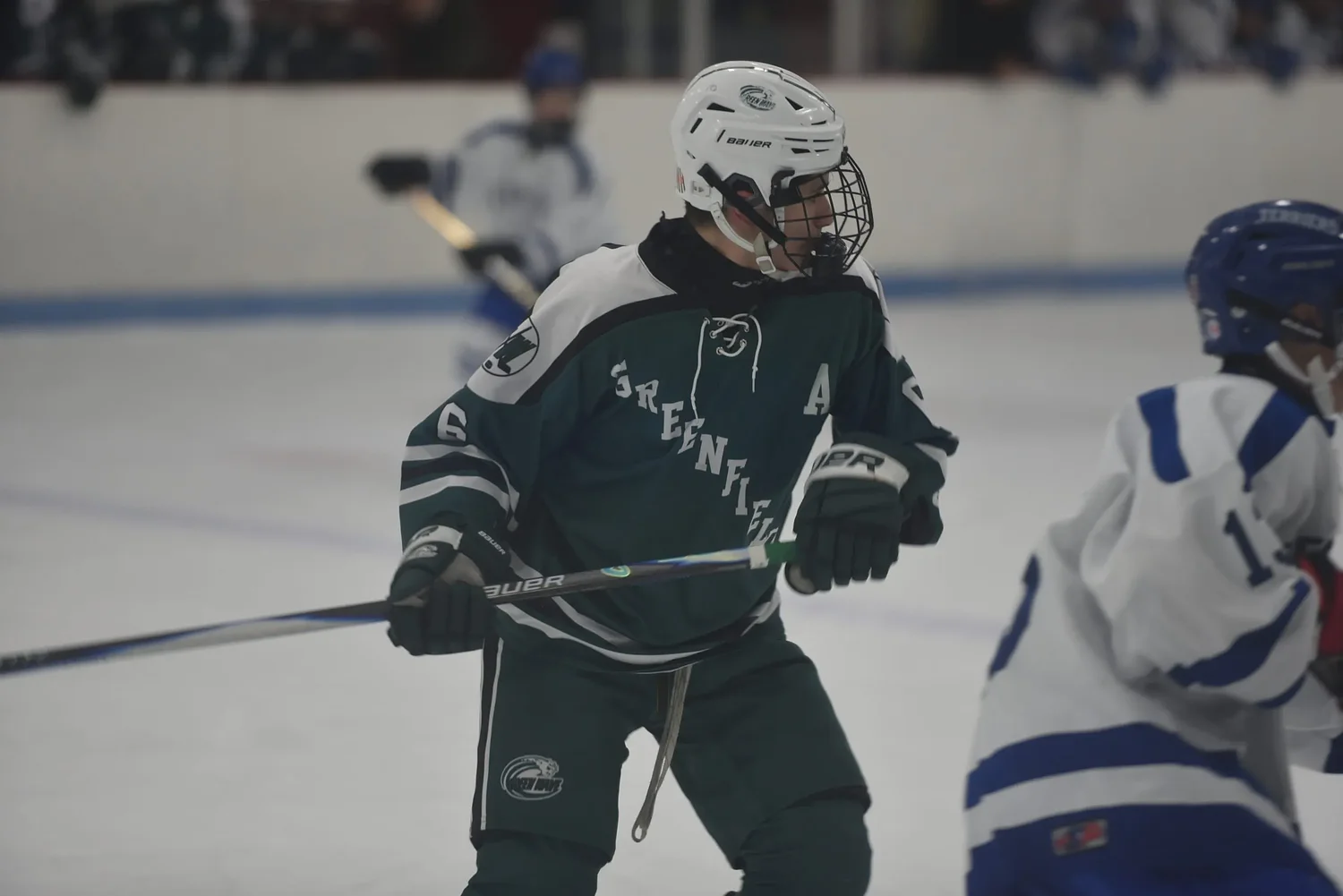 Hockey: Greenfield settles for tie against West Springfield