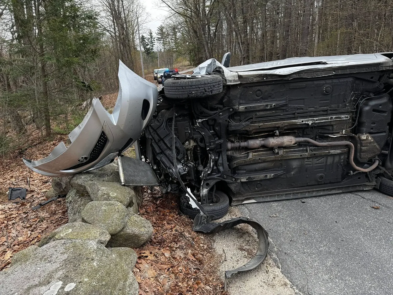 Young driver escapes injury in Temple rollover crash