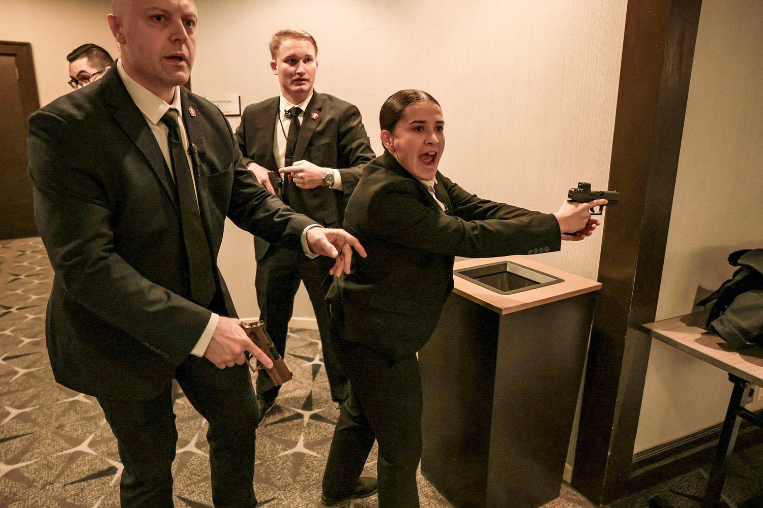 Trump safe after being rushed from White House correspondents dinner, suspect in custody