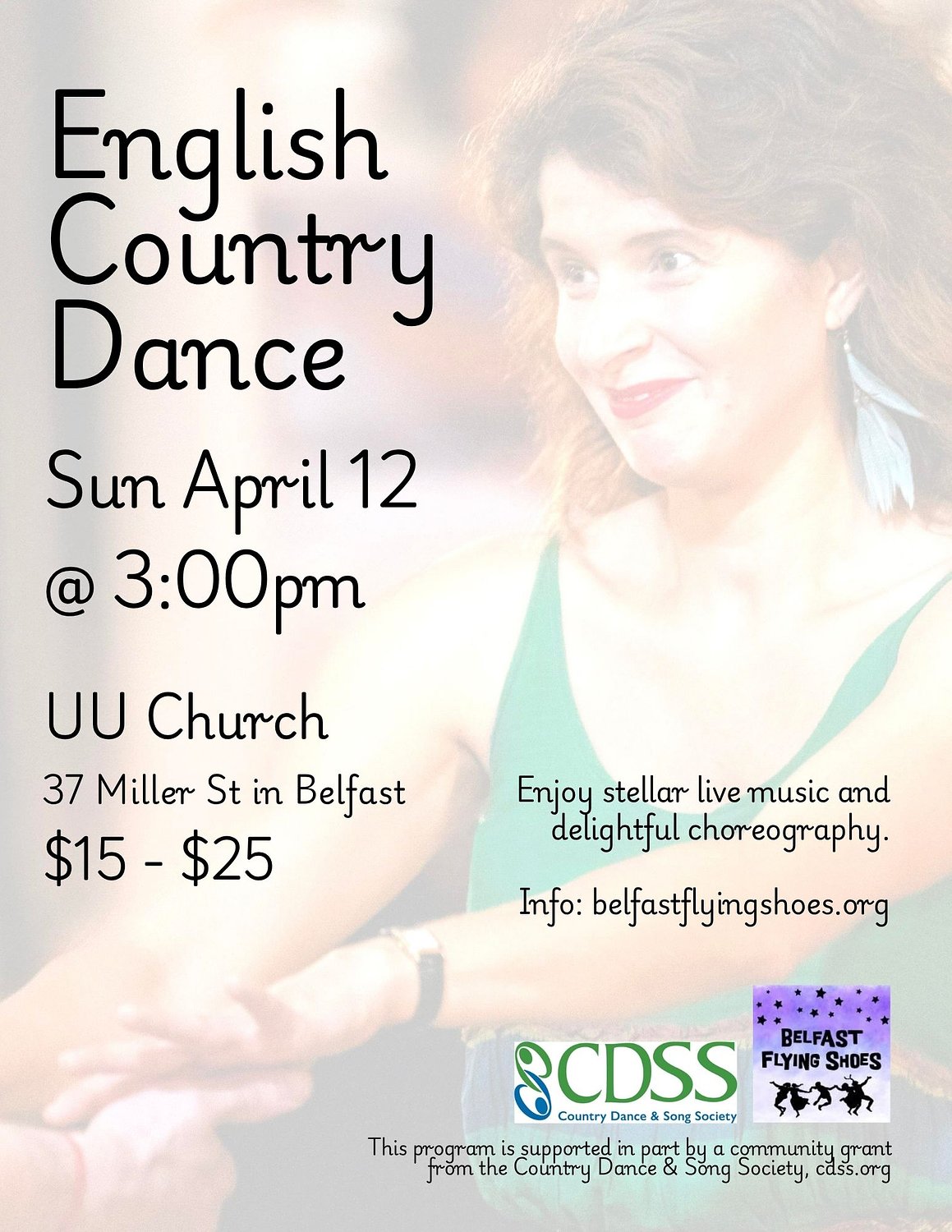 Delightful English country dance in Belfast