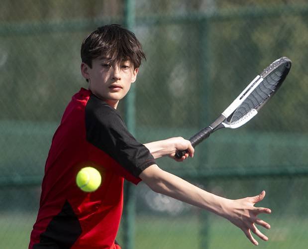Spring sports season kicks off with fierce competition for local tennis, boys volleyball teams