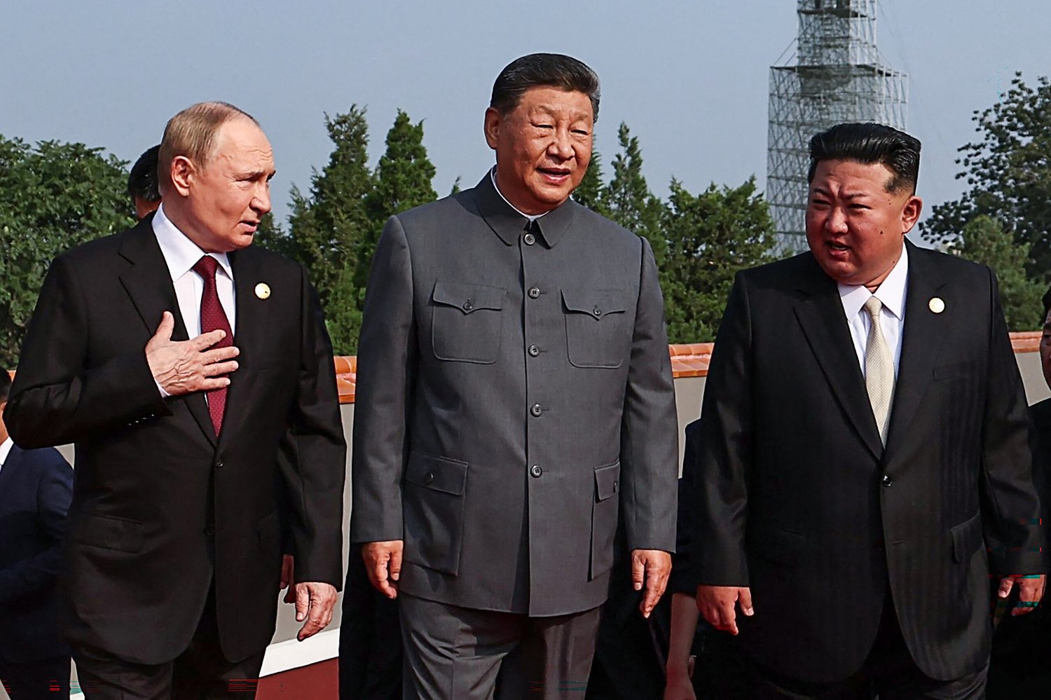 China uses WWII memory to project power in military parade and international diplomacy