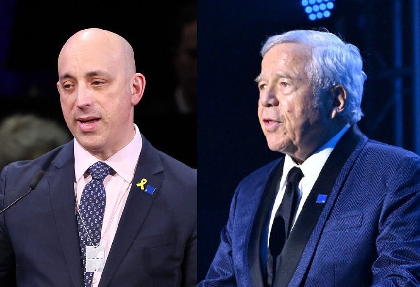 ADL and Robert Kraft’s antisemitism group join forces to expand reach of blue square campaign