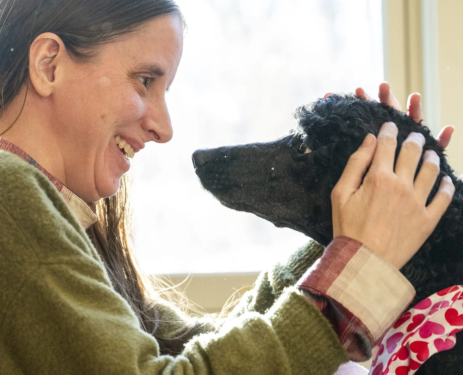 Photos: Man’s best listener