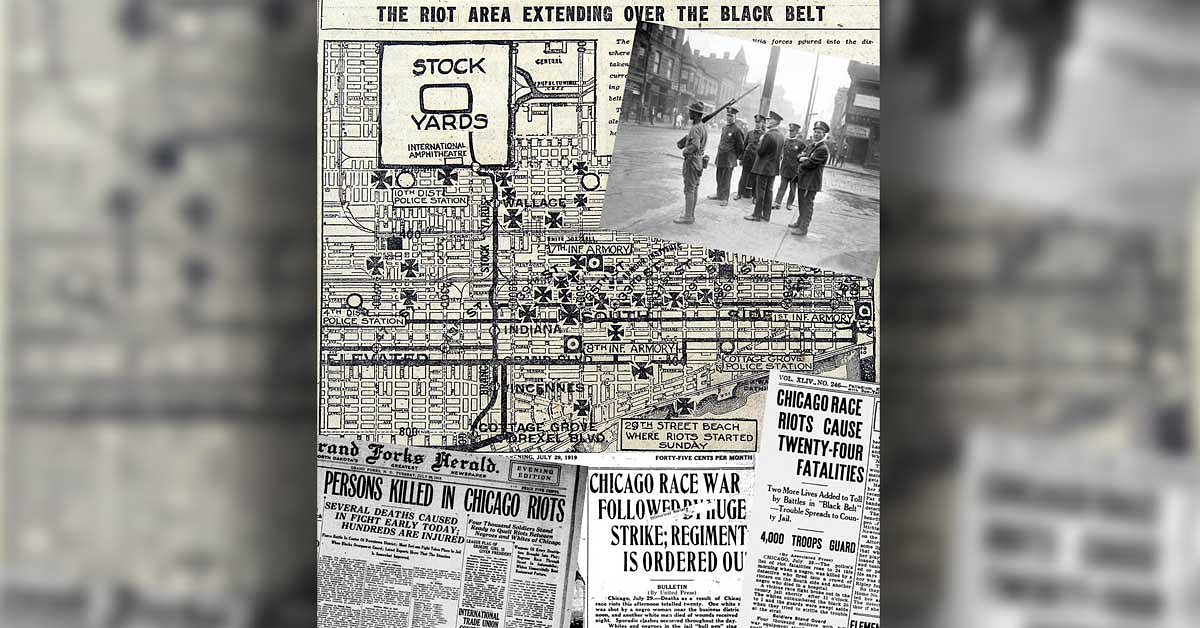 1919: Chicago Race Riot begins