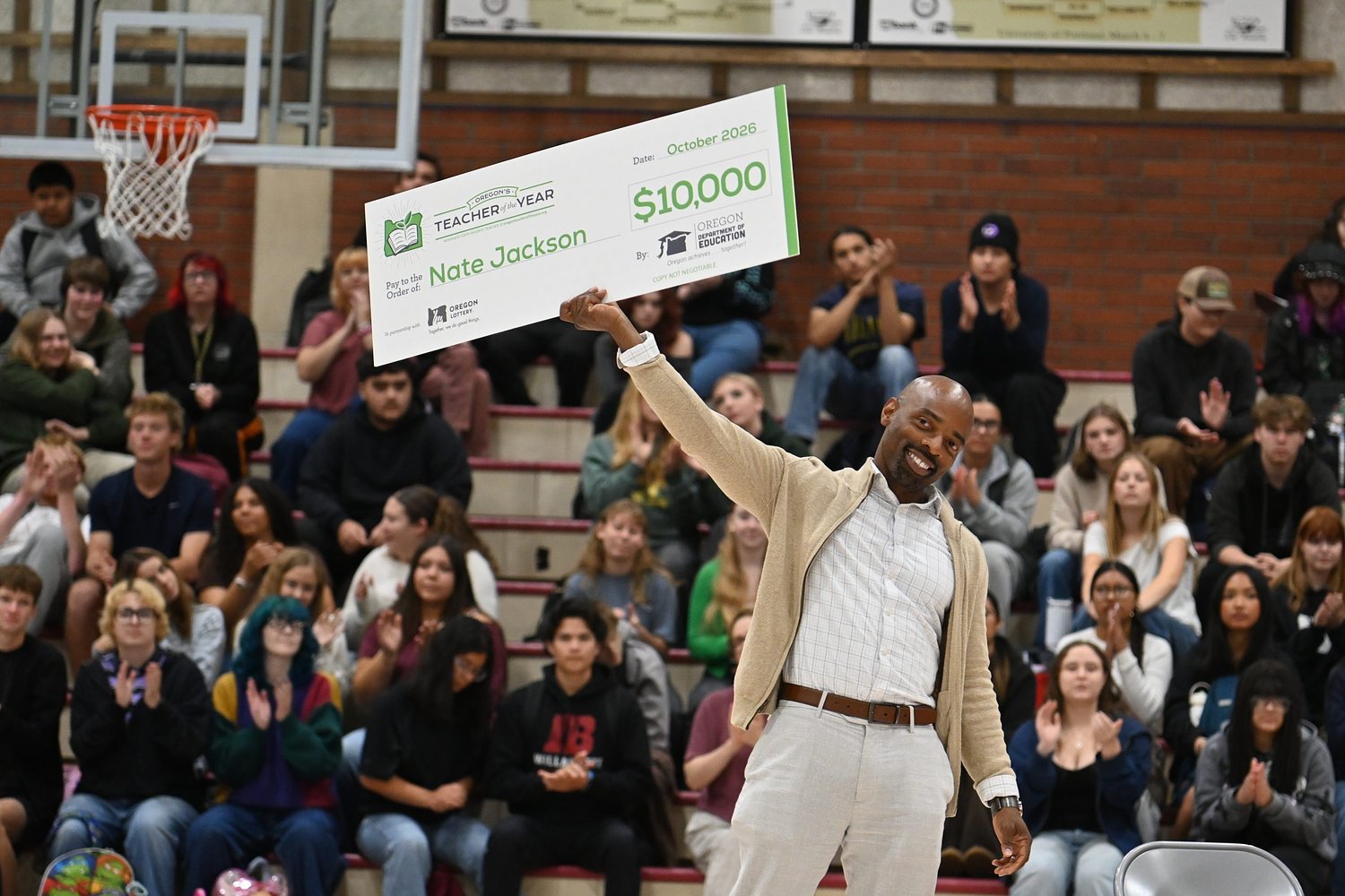 ‘Energy, authenticity and purpose’: Willamette teacher is Oregon Teacher of the Year