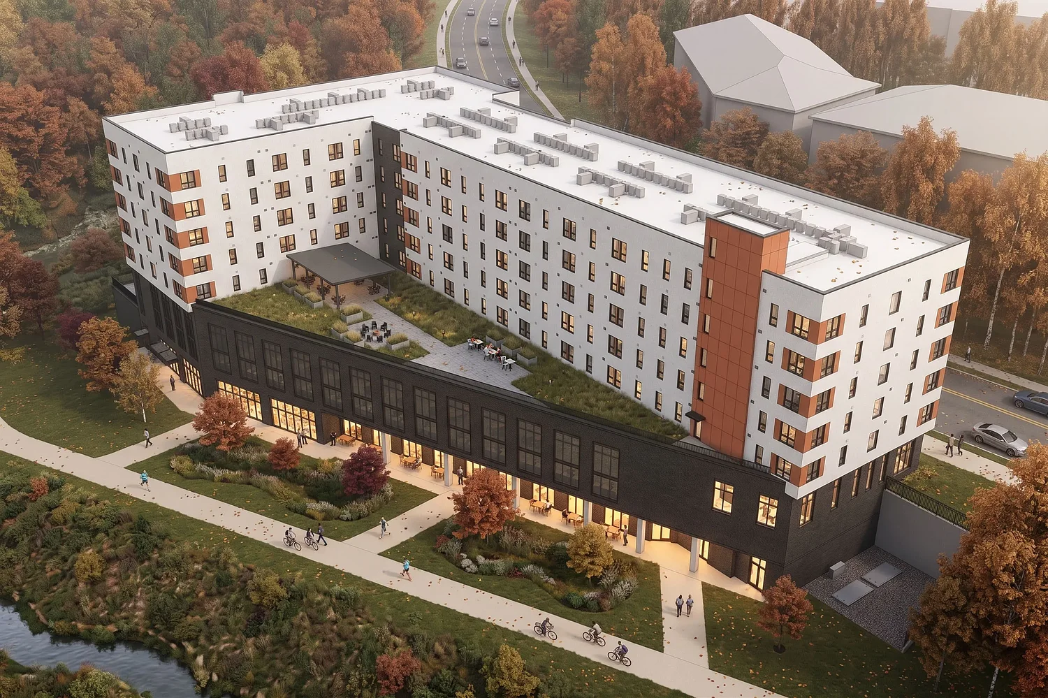 New apartment building coming to Buckhead along Peachtree Creek, Beltline trail