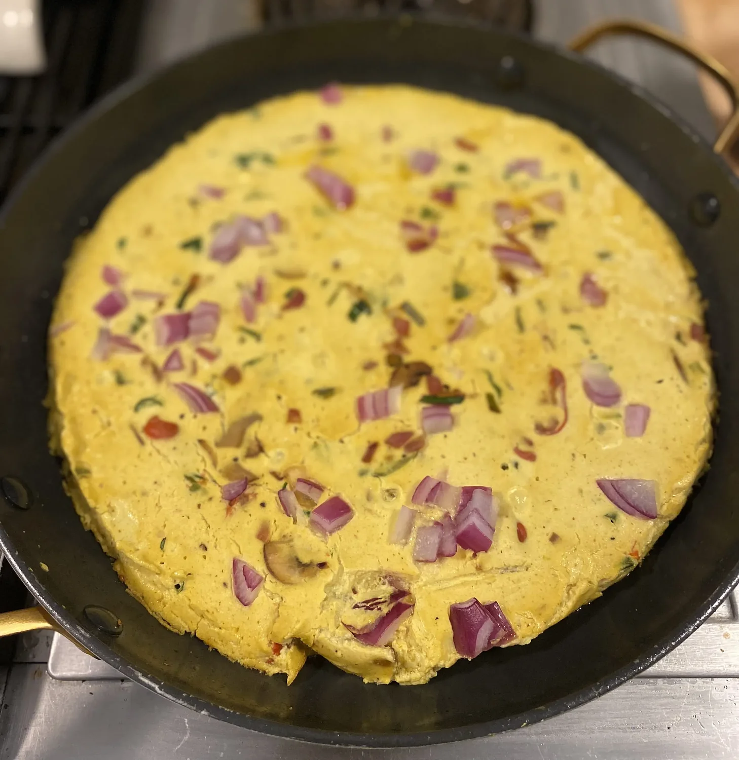 RECIPE FOR A HEALTHY PLANET: Alex and Lisa Murray - Tofu frittata