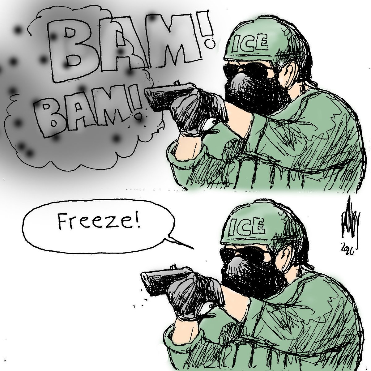 ICE out!