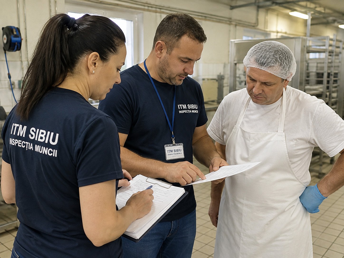 Firme din Sibiu vizitate și amendate de ITM: probleme cu instruirea angajaților și programul de muncă