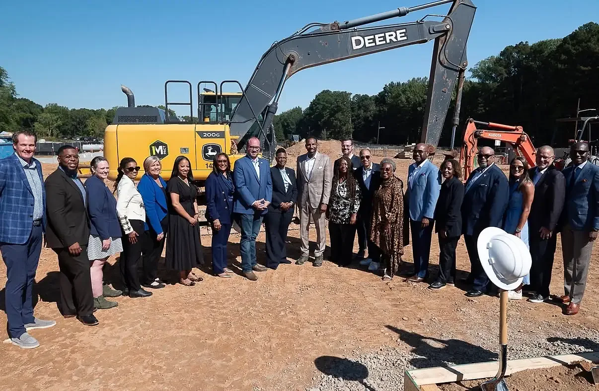 Former public housing site breaks ground on phase two, gets new name