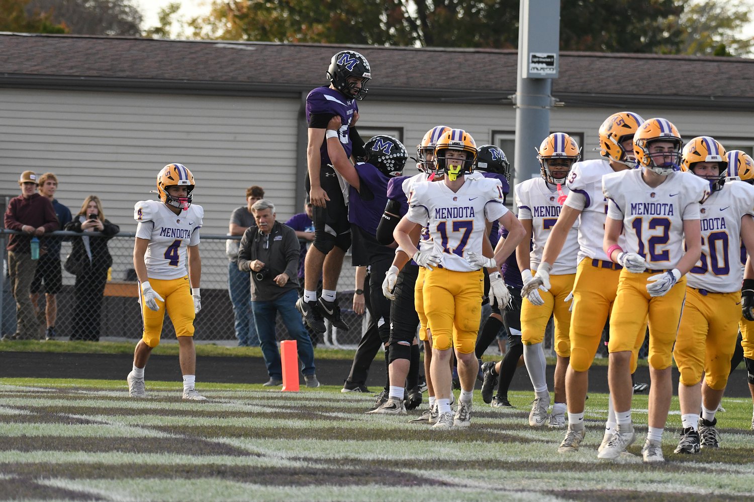 Manteno dominates Mendota 62-7 for 1st playoff win since 2016
