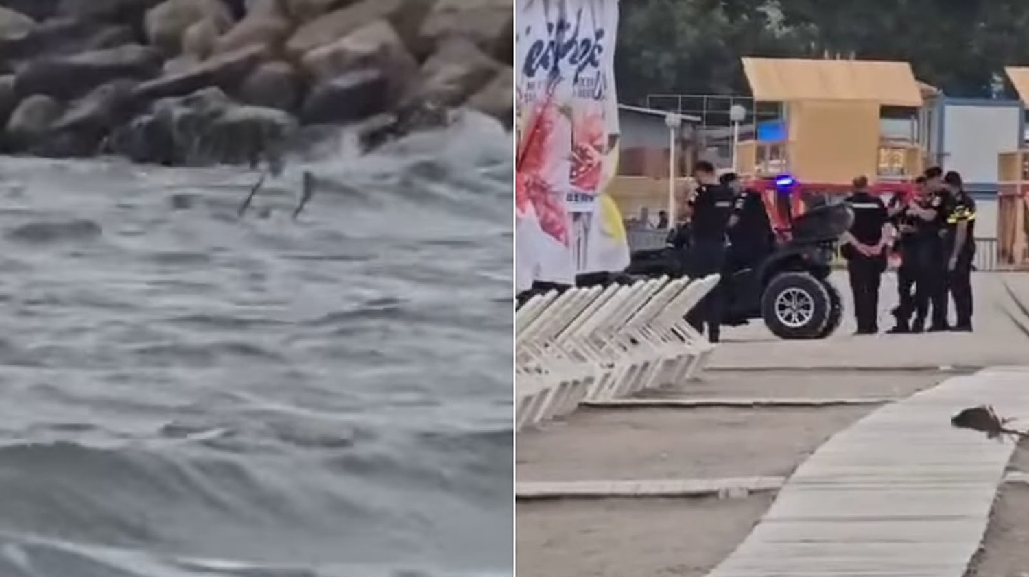 Posibilă dronă la 15 metri de plajă în Costinești: intervenție a SRI și Gărzii de Coastă / video