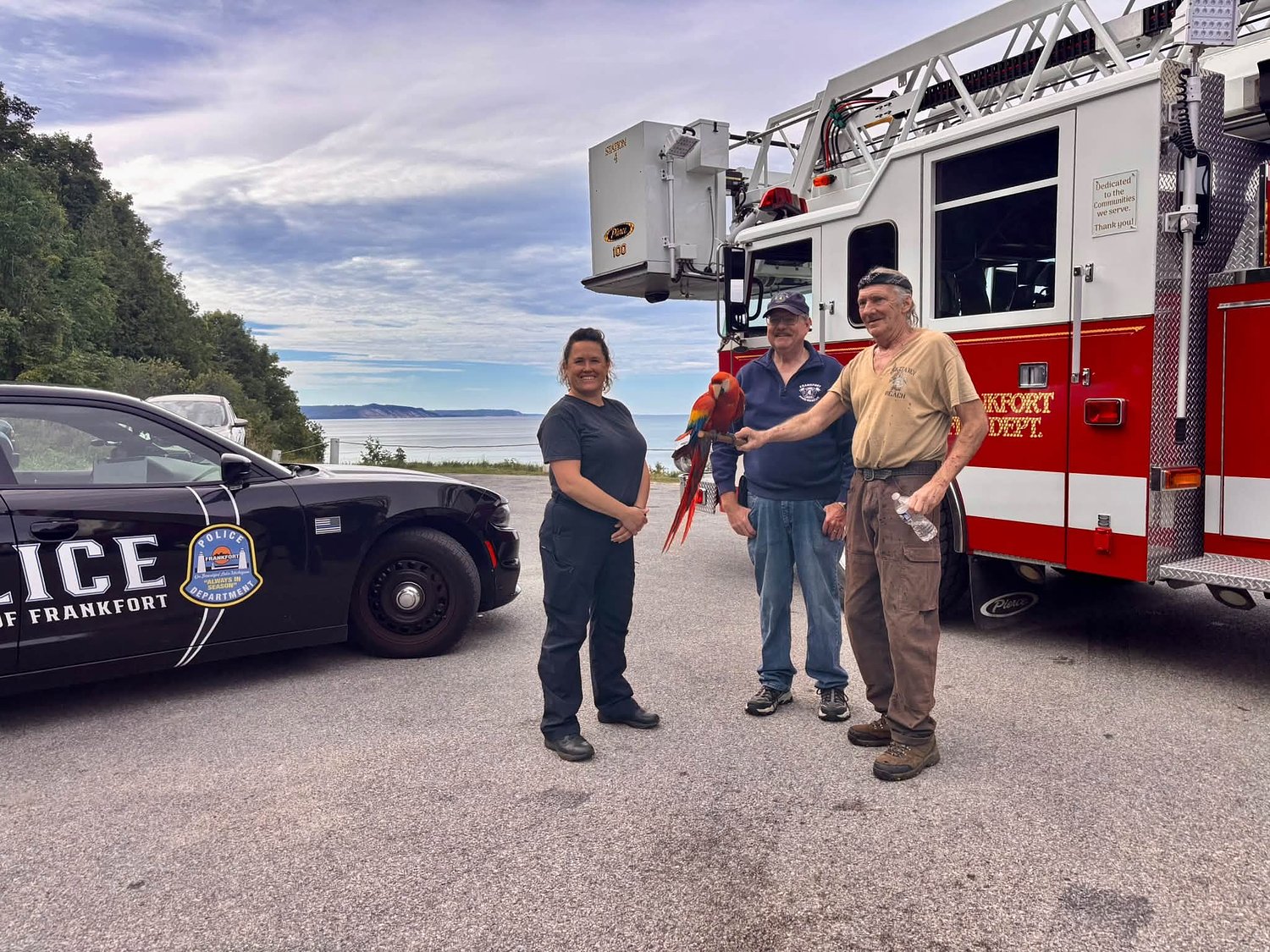 Tropical bird rescued from Lake Michigan beach