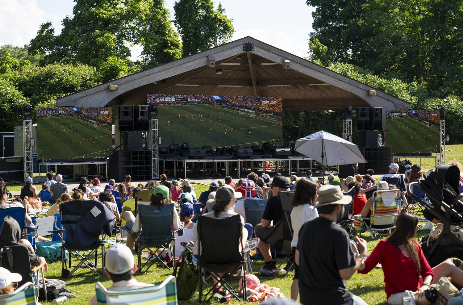 'I have World Cup fever': Team USA's victory celebrated at Easthampton's Millside Summer Series