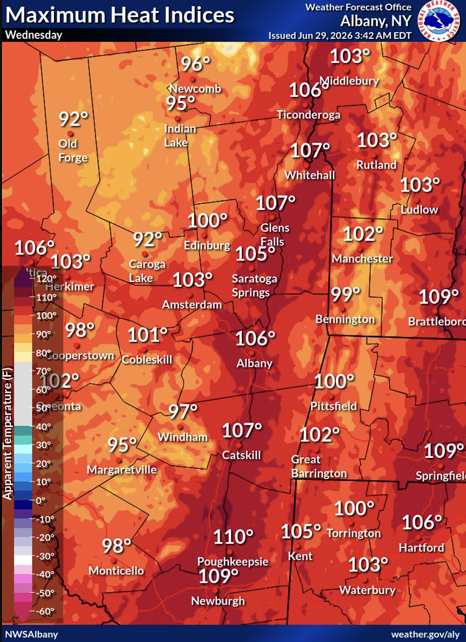 N.Y. Weather: Dangerous heat to grip state through the weekend