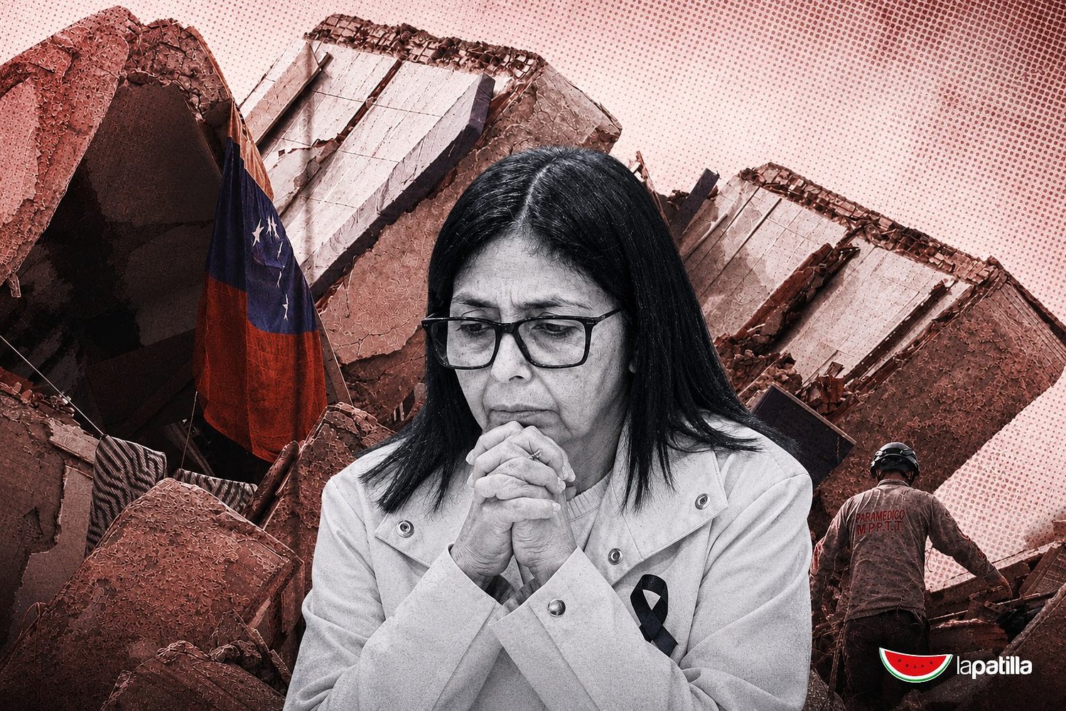 Delcy se precipita en las encuestas tras los terremotos