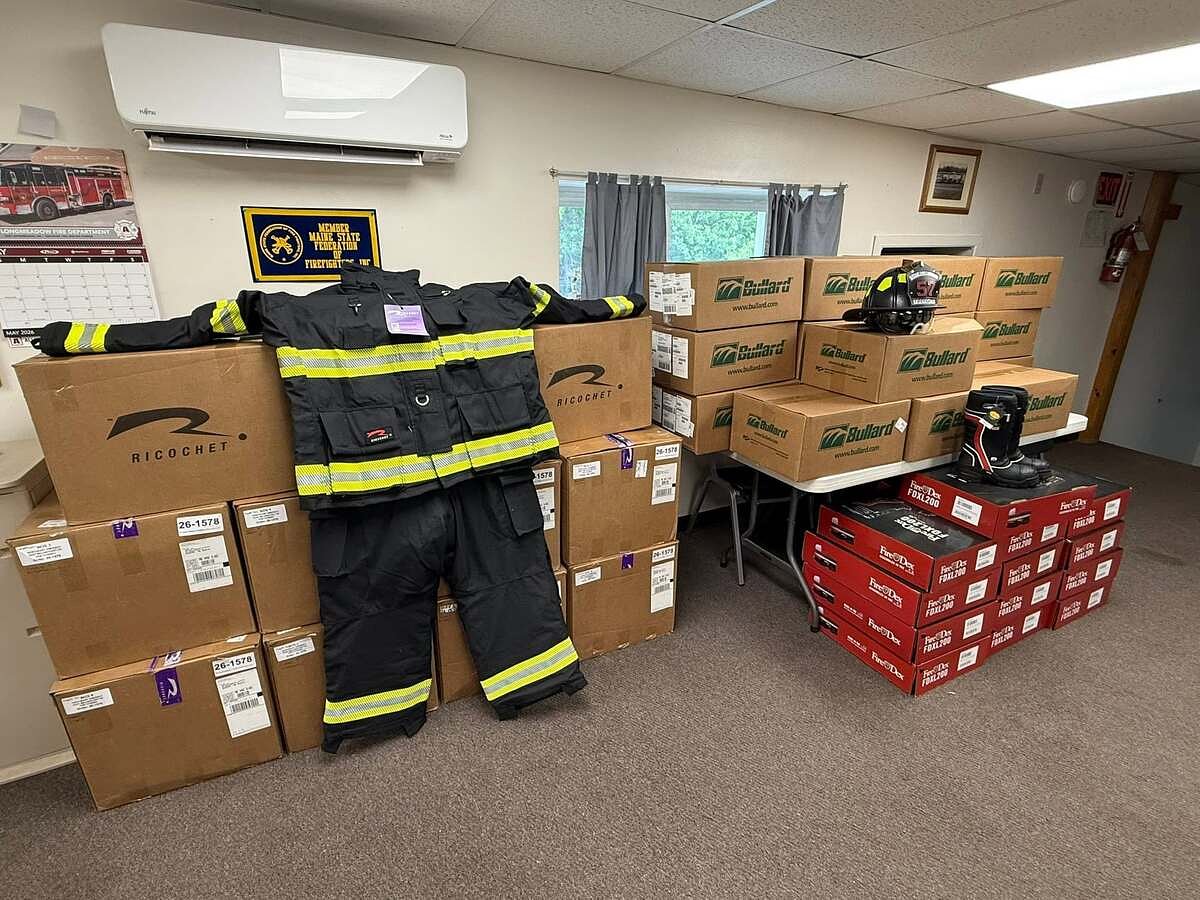 East Millinocket firefighters 1st in Maine to get PFAS-free gear