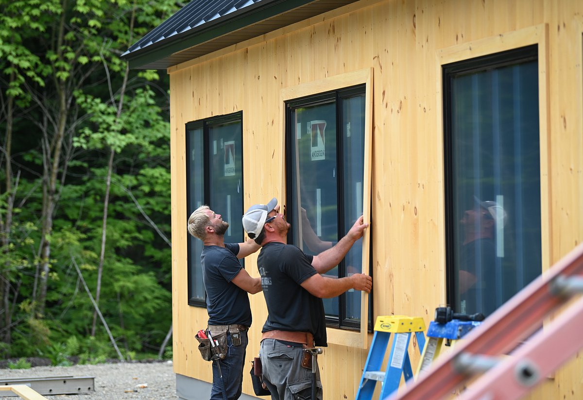 An unprecedented housing development is being built in one of Maine’s most desirable cities