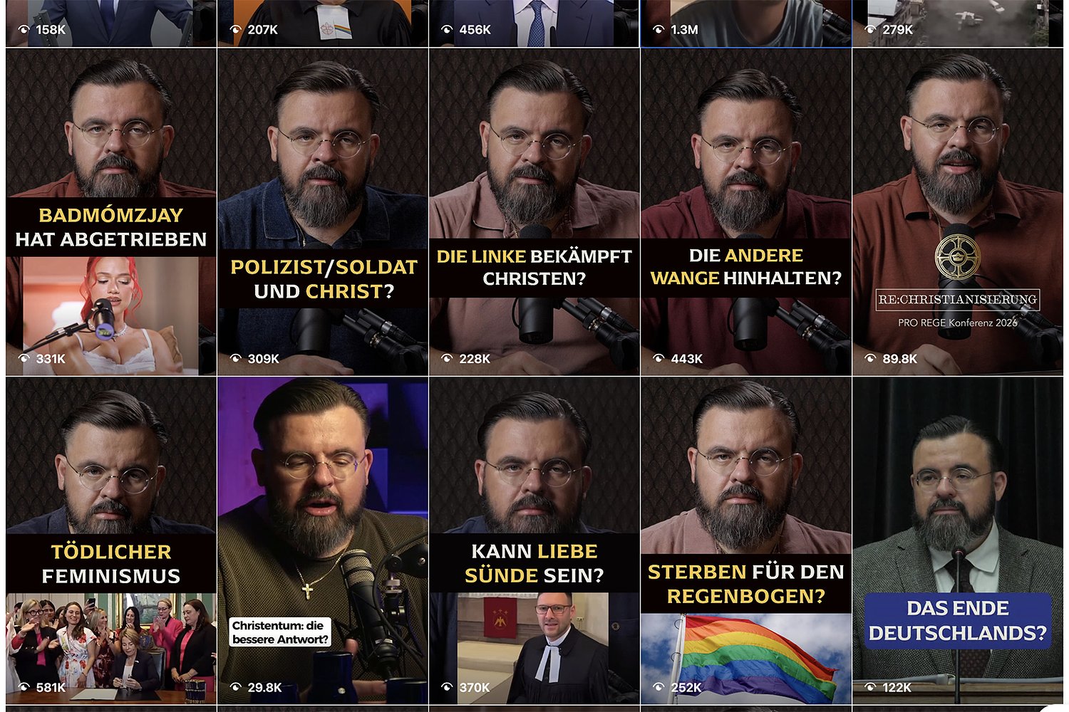 In Germany, right-wing ‘Christfluencers’ hope to follow the US religious right