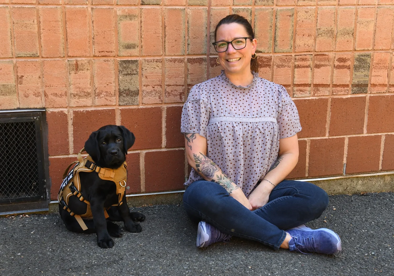 Erving Elementary's new therapy dog Ivy making a paws-itive impact