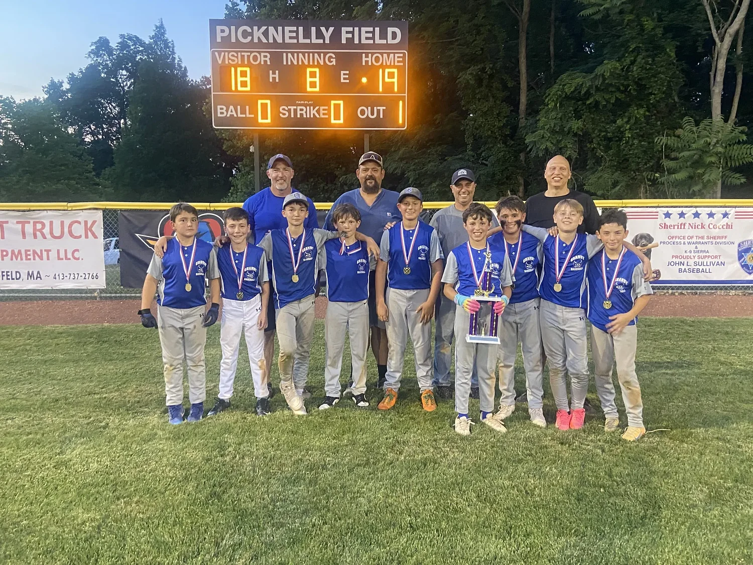Youth baseball: GAA 12U baseball sweeps Granite Valley Gunners to capture J.S.L. title
