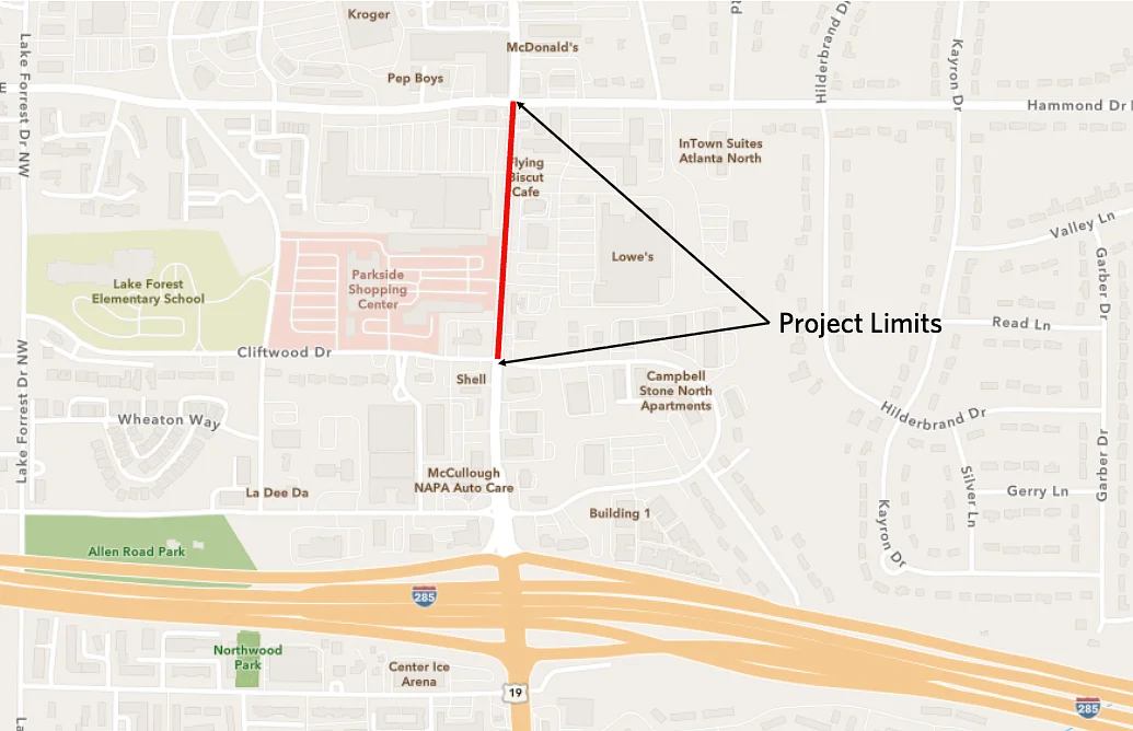 City officials approve Roswell Road safety study and sidewalk gap fill