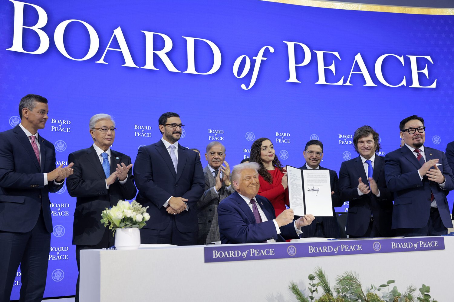 Board of Peace officials lobby Capitol Hill for peacekeeping funds
