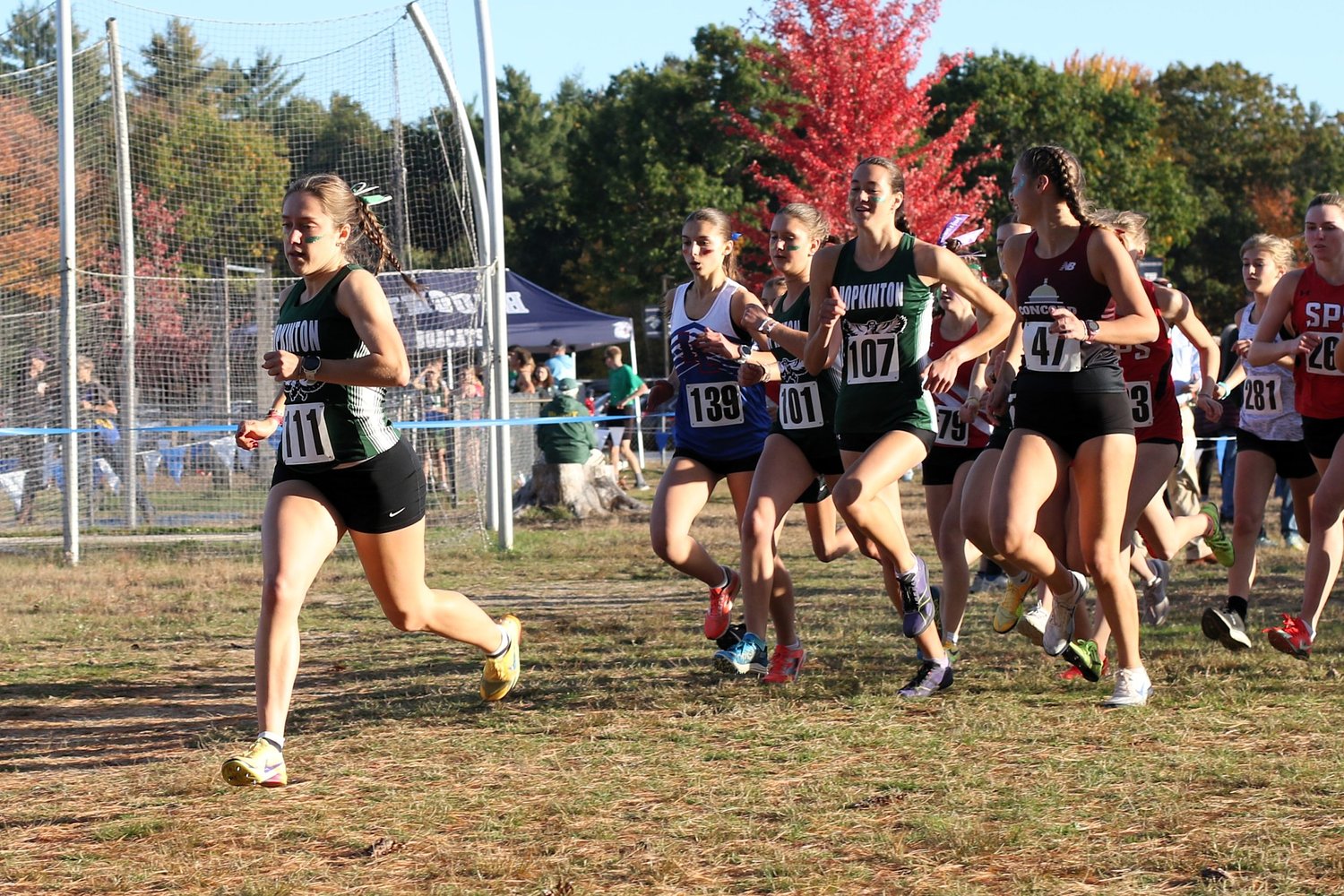 Hopkinton girls capture elusive Capital Area Cross Country title for first time since 2011