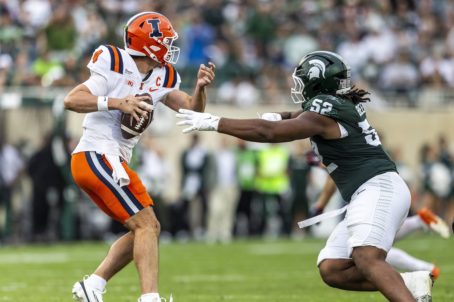 Oregon Ducks at Illinois game time, network set