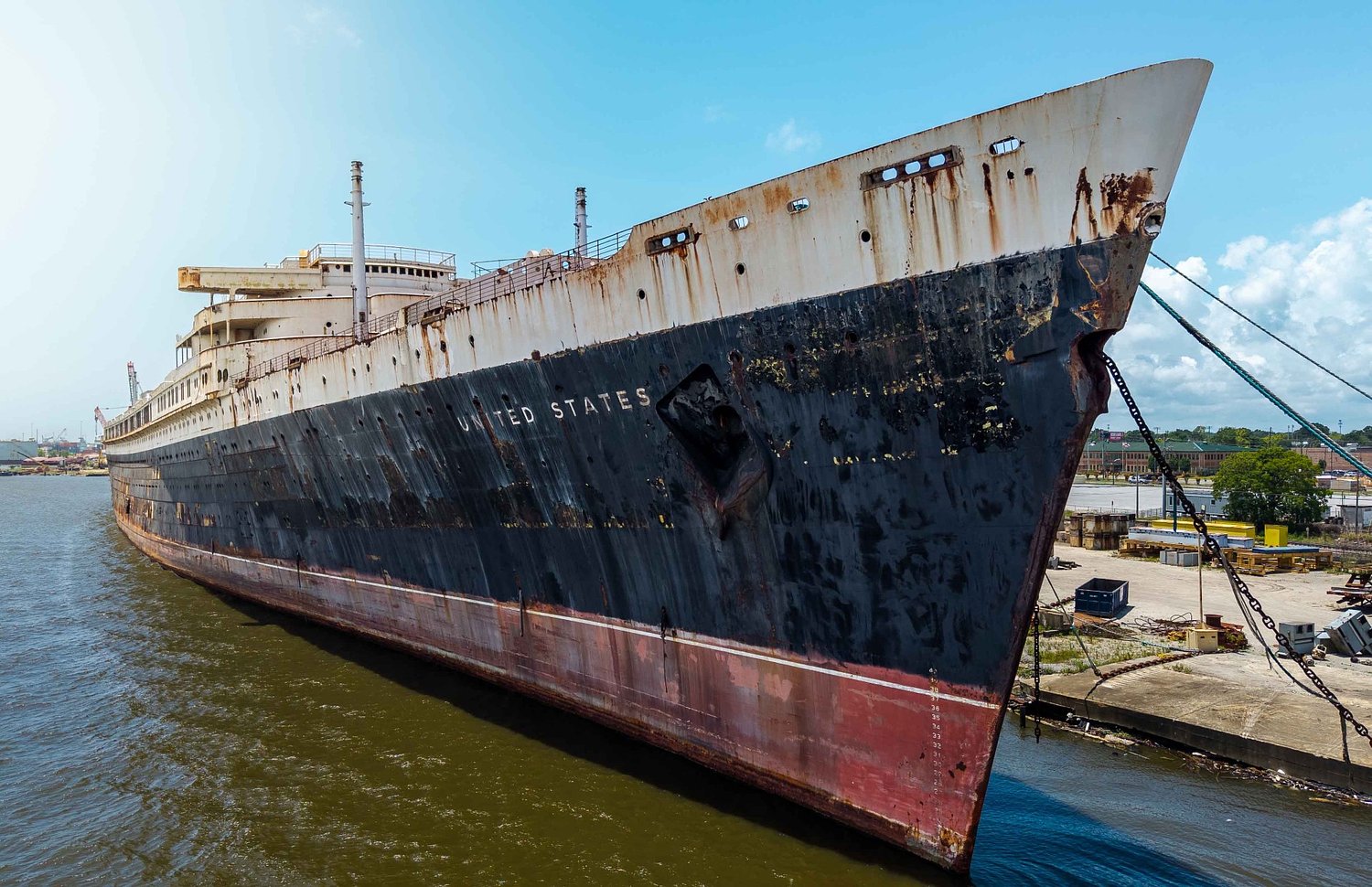 SS United States to leave Mobile in November for final voyage and Gulf reef deployment