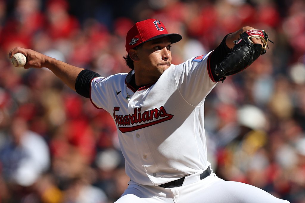 Daniel Espino was once Cleveland’s pitching prototype. Now he’s delivering in October