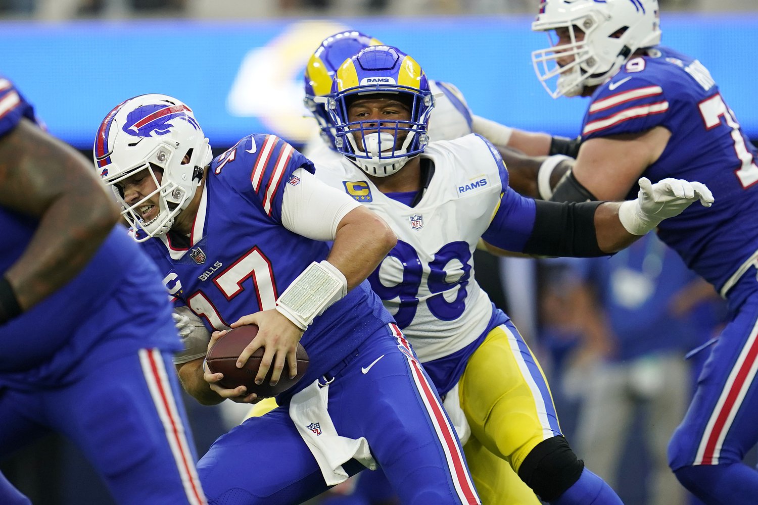 Buffalo Bills must prepare for Rams’ aggressive approach after Josh Allen’s rough outing