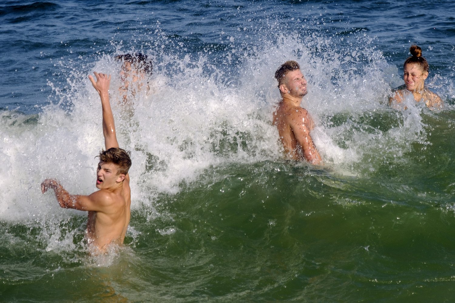 Jersey Shore water temperatures are cold despite the brutal heat wave