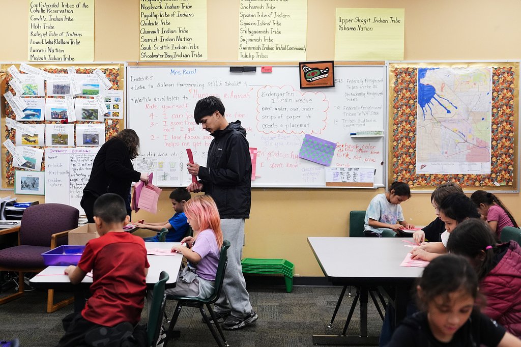 Innovation, data fixes fuel Native American graduation gains at federally funded schools